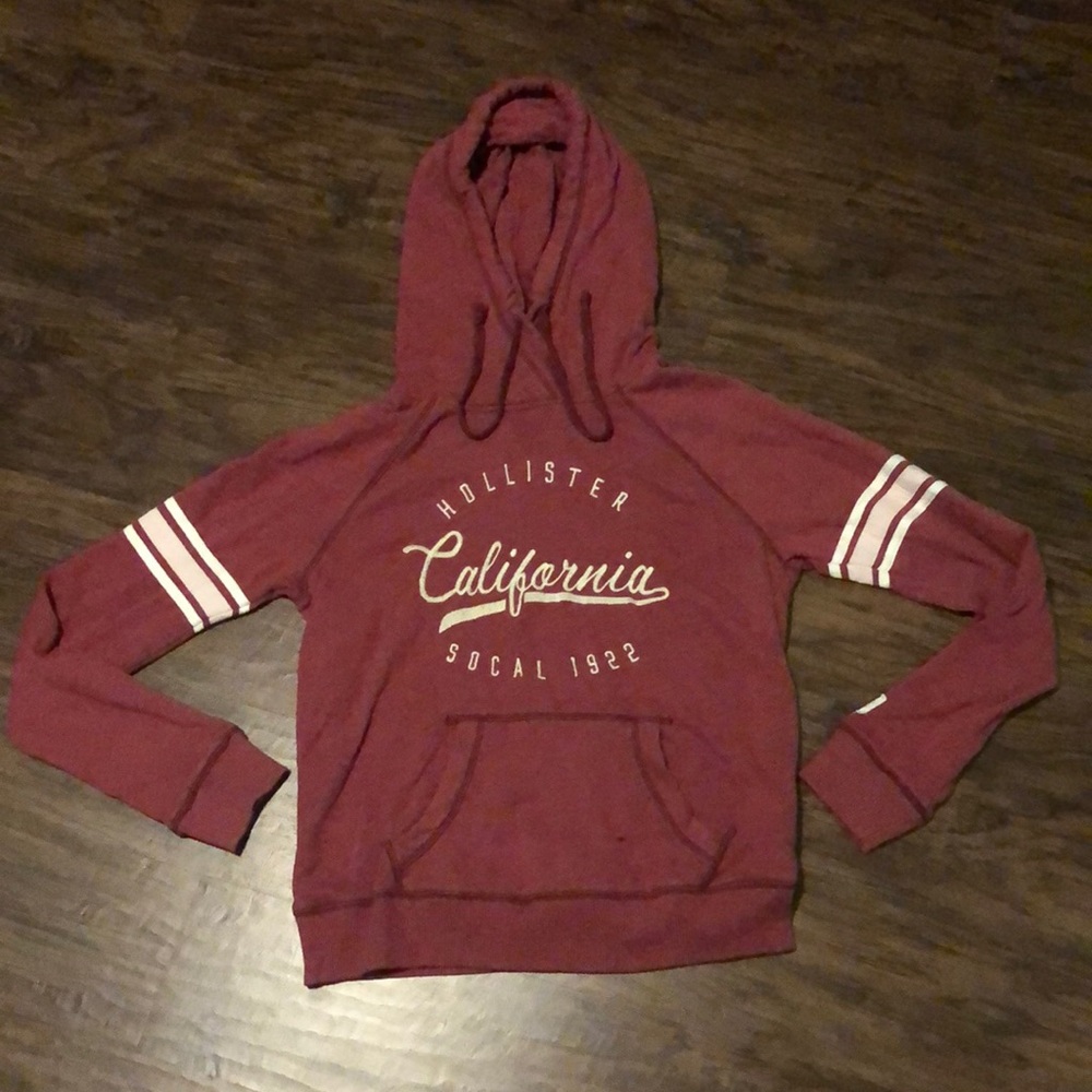 Red Hollister Hoodie